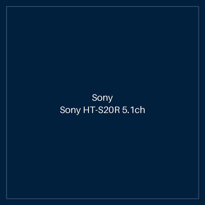 Sony HT-S20R 5.1ch Soundbar with Subwoofer