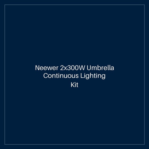 Neewer 2x300W Umbrella Continuous Lighting Kit