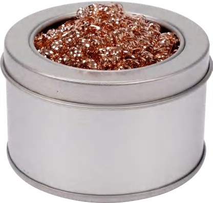 Solder tip cleaner brass wire