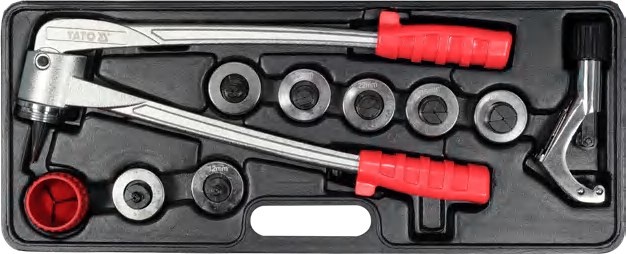 Lever tube expander