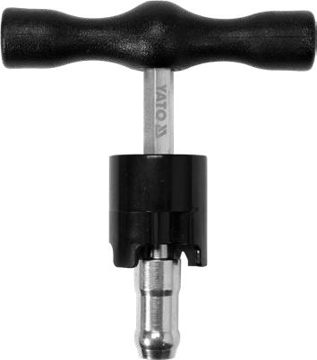 Pipe calibration tool with reamer 25, 26 mm