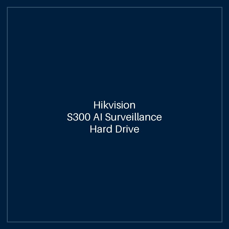 Hikvision S300 AI Surveillance Hard Drive 8TB