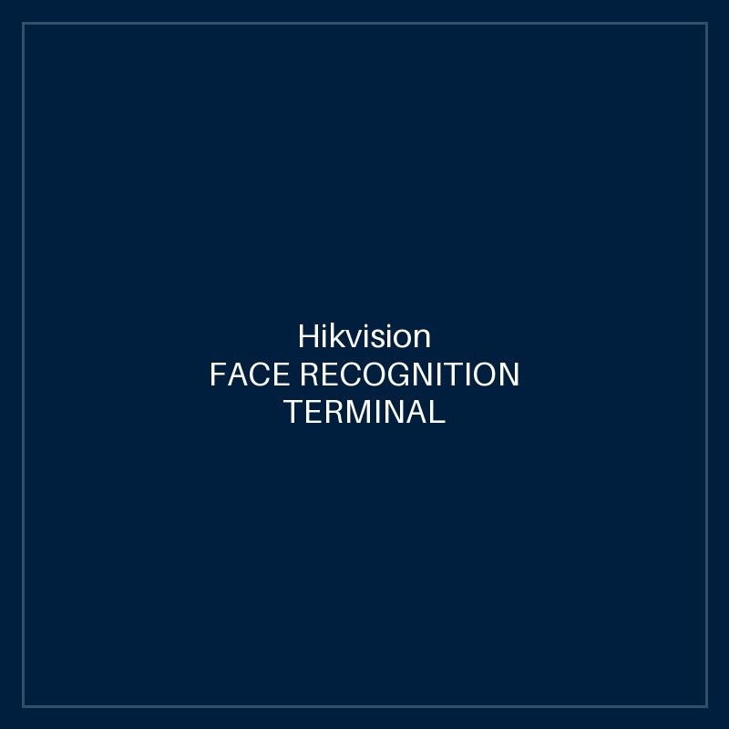 Hikvision FACE RECOGNITION TERMINAL