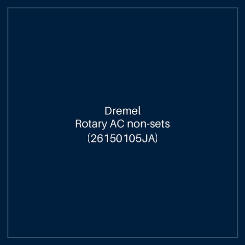 Dremel Rotary AC non-sets (26150105JA)