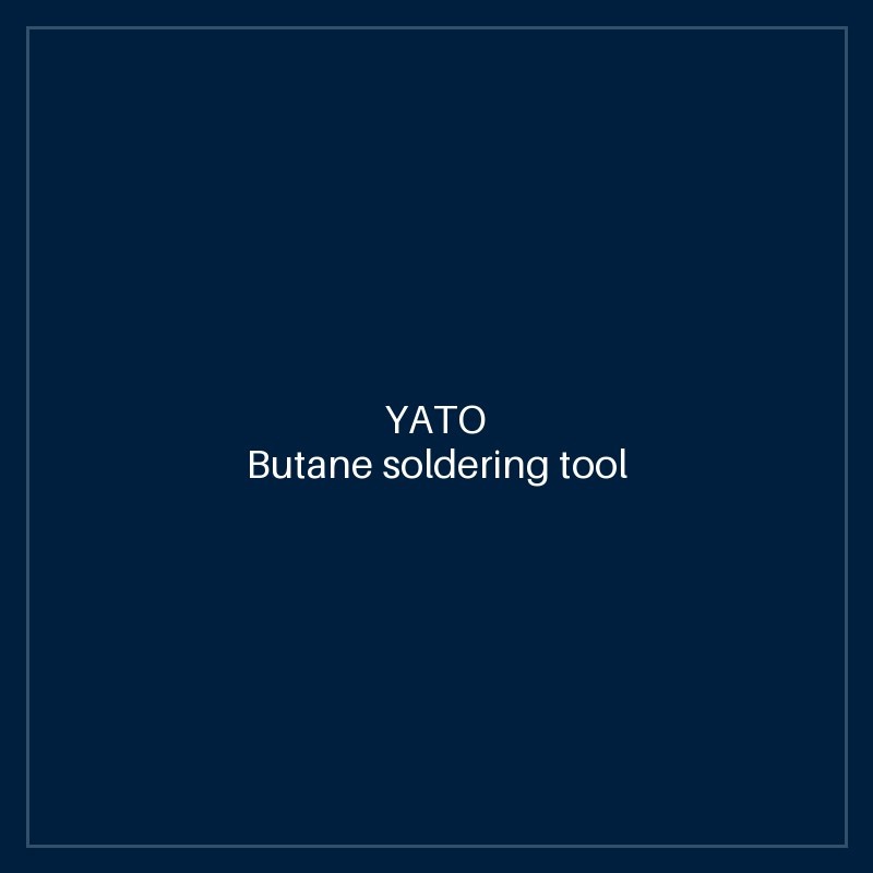 Butane soldering tool