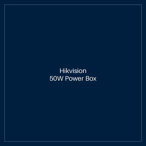 Hikvision 50W Power Box