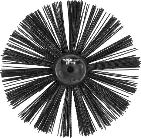 Brush for drain cleaning 100 mm