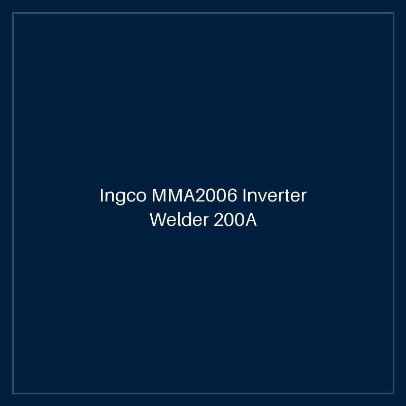 Ingco MMA2006 Inverter Welder 200A