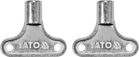 Radiator bleed key