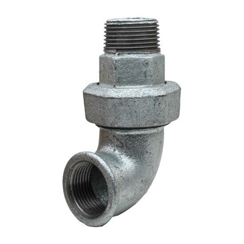 M-F Elbow Union Tapered Seat Galvanized Iron