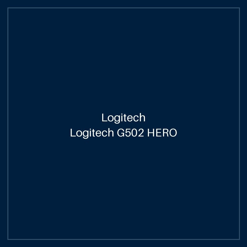 Logitech G502 HERO Gaming Mouse