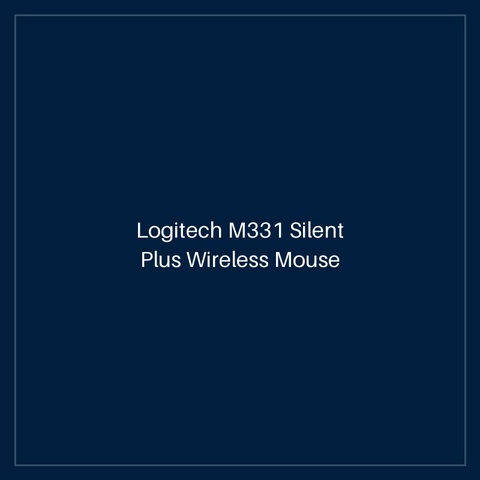 Logitech M331 Silent Plus Wireless Mouse