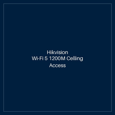 Hikvision - Wi-Fi 5 1200M Celling Access Point