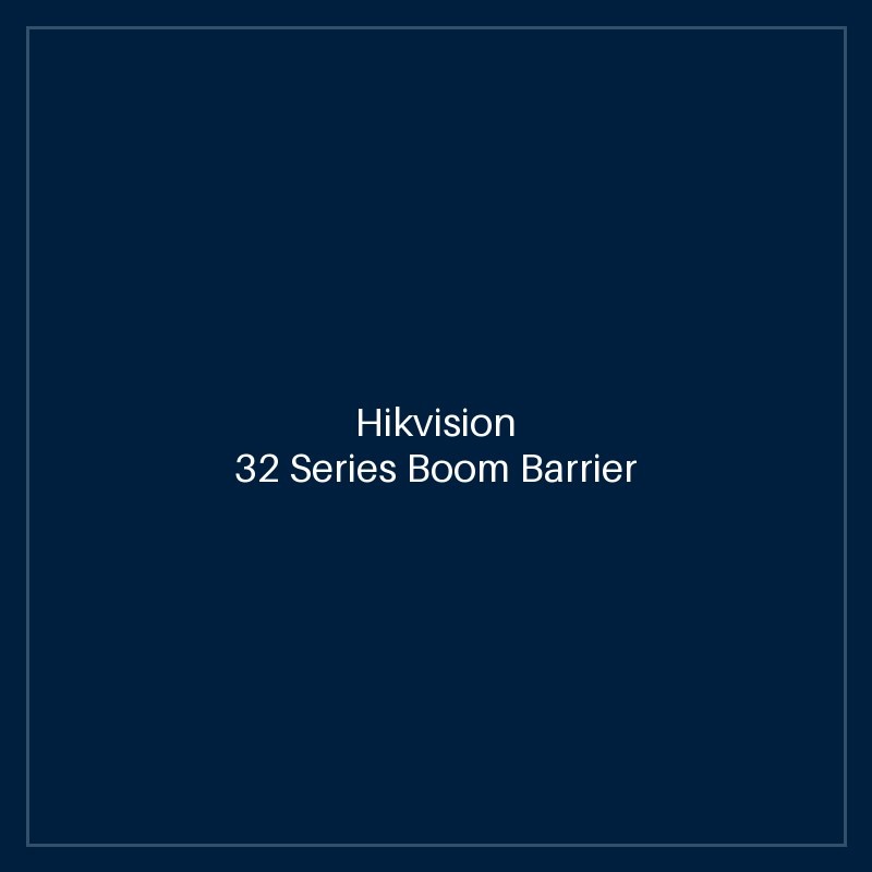 Hikvision 32 Series Boom Barrier