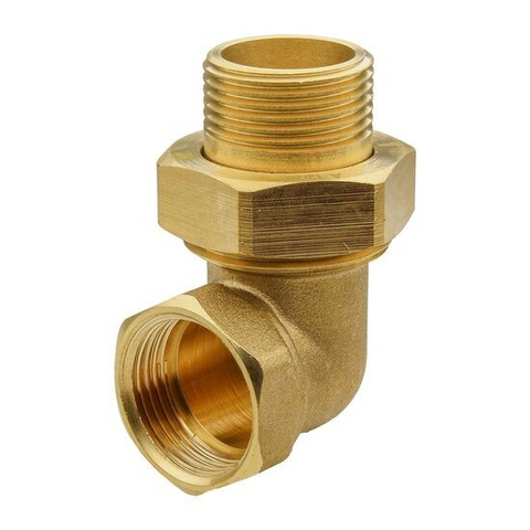 M-F 90° Elbow Two-Piece Connector