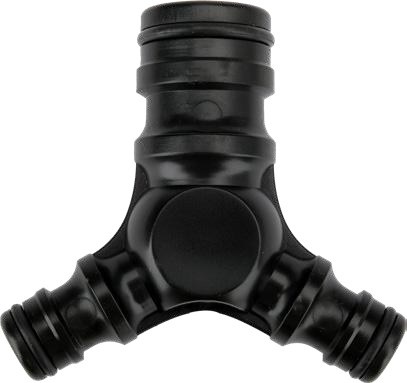 High flow hose coupling