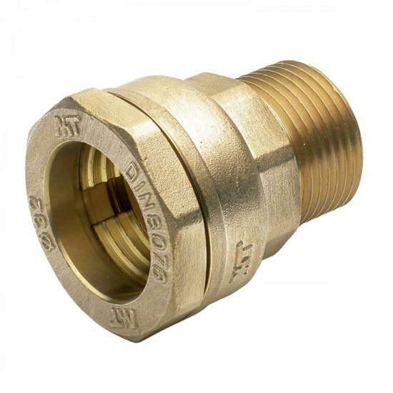 PE-M Straight Male Coupling