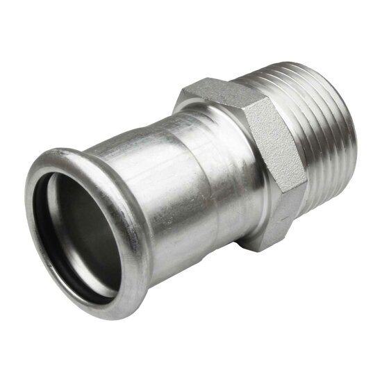 Male Union Stainless Steel MT-Press