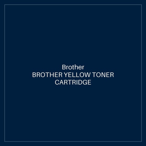 Brother BROTHER YELLOW TONER CARTRIDGE