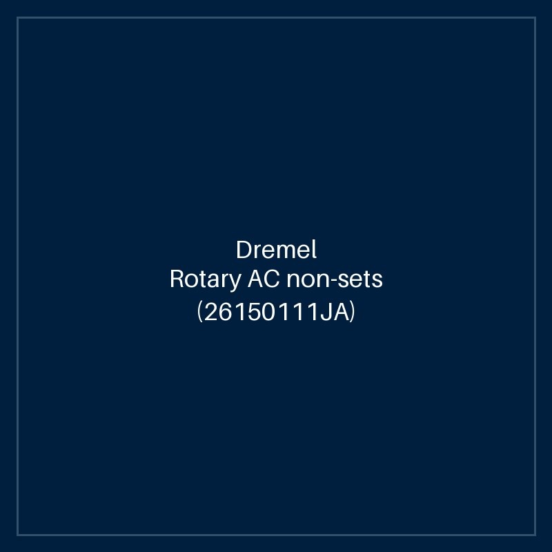 Dremel Rotary AC non-sets (26150111JA)
