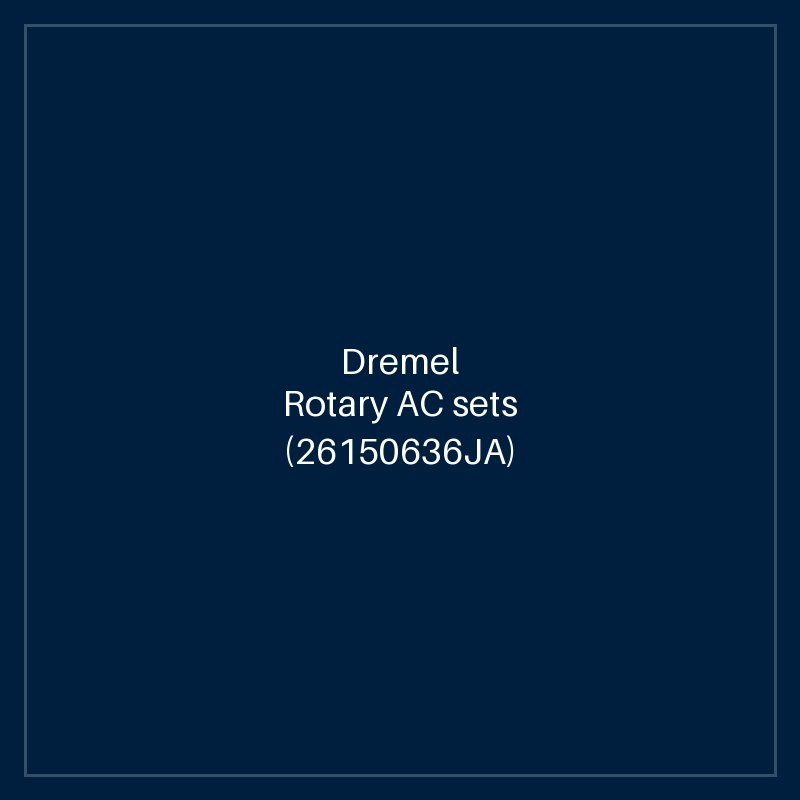 Dremel Rotary AC sets (26150636JA)