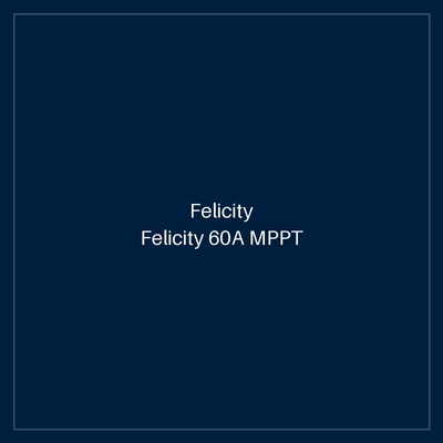 Felicity 60A MPPT Solar Charge Controller