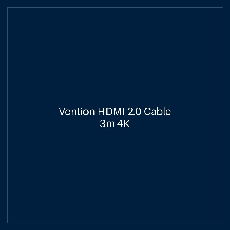 Vention HDMI 2.0 Cable 3m 4K