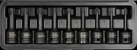 Impact bit socket set