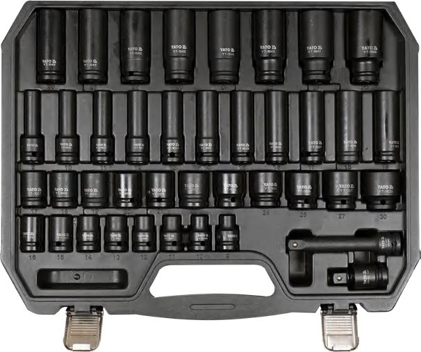 Impact socket set