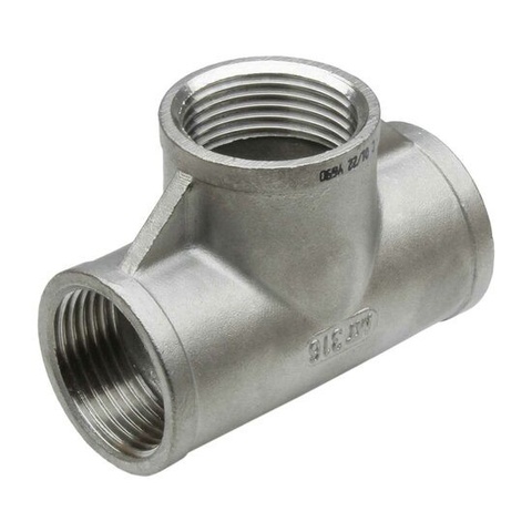 Female Reducing Tee Stainless Steel