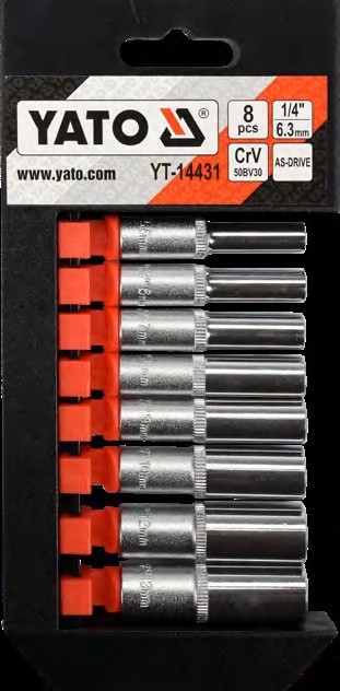 Deep socket set