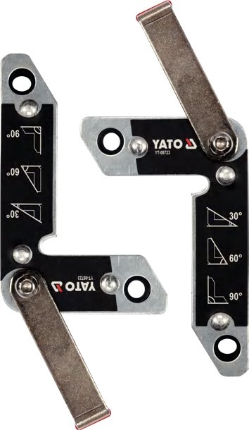 Magnetic welding holder set
