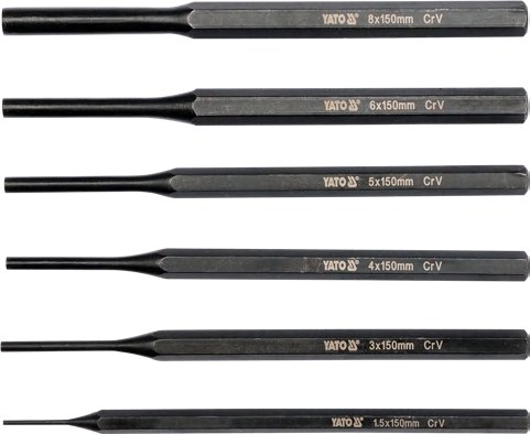 Pin punch set