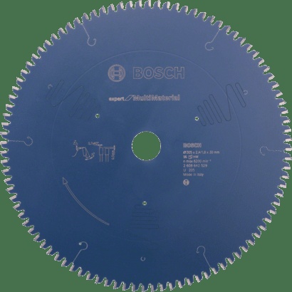 Bosch Circular Saw Blades: Expert for Steel 305 mm x 25,4 mm x 2,6 mm, 60T