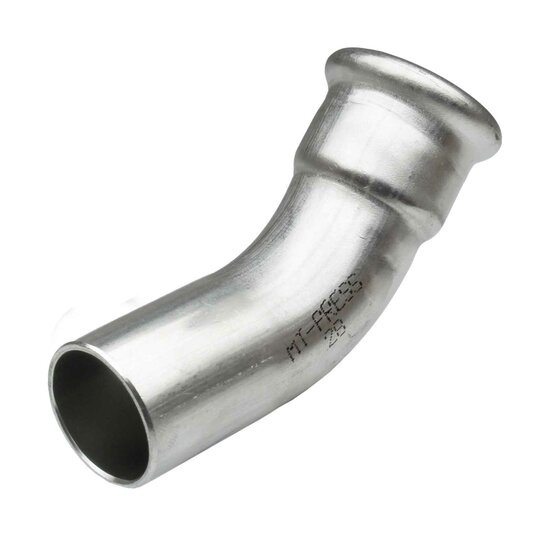 45º Curve F-M Stainless Steel 304 MT-Press