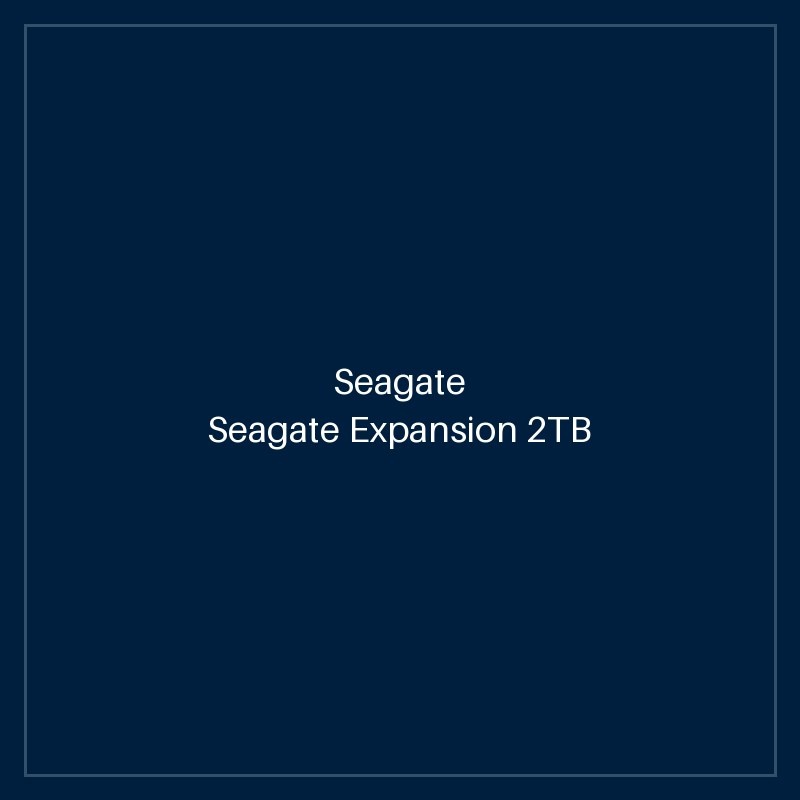 Seagate Expansion 2TB Portable Drive