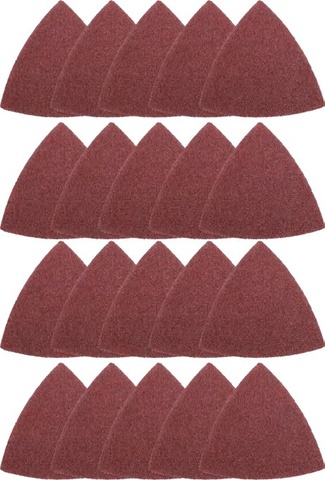 Triangular sanding pad for oscillating multitool