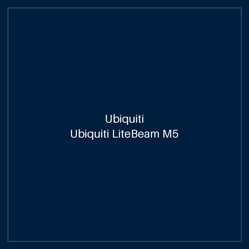 Ubiquiti LiteBeam M5 Outdoor Bridge