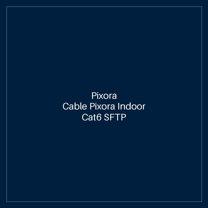 Cable Pixora Indoor Cat6 SFTP 305m PX-C6SFTP81