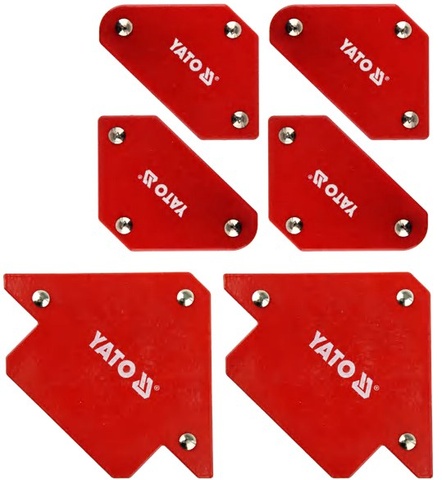 Welding magnet holder set