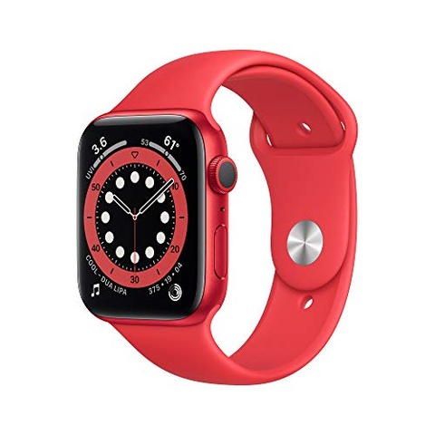 APPLE WATCH SERIES 6 GPS + CELLULAR, 44MM PRODUCT(RED) ALUM CASE WITH PRODUCT(RED) SPORT BAND