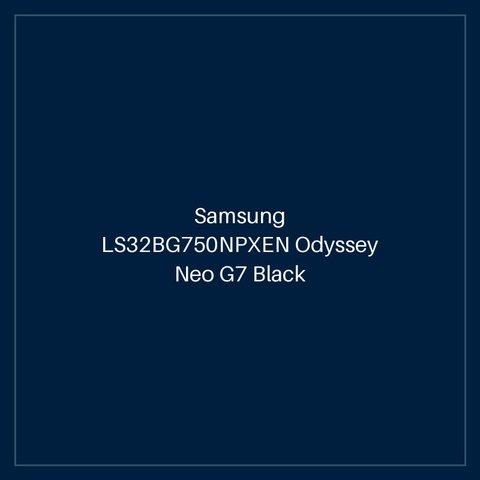 Samsung LS32BG750NPXEN Odyssey Neo G7 Black