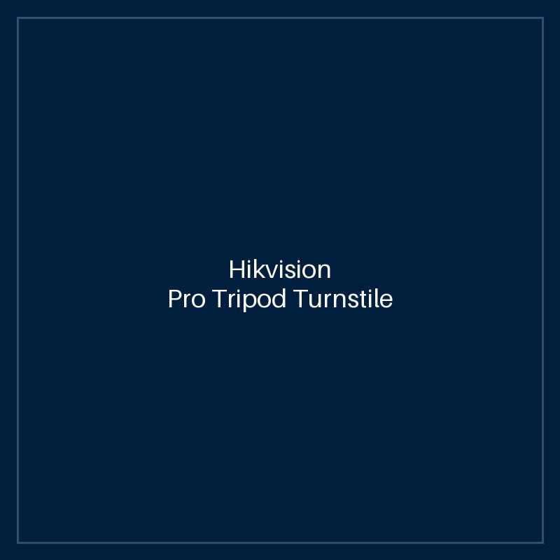 Hikvision Pro Tripod Turnstile