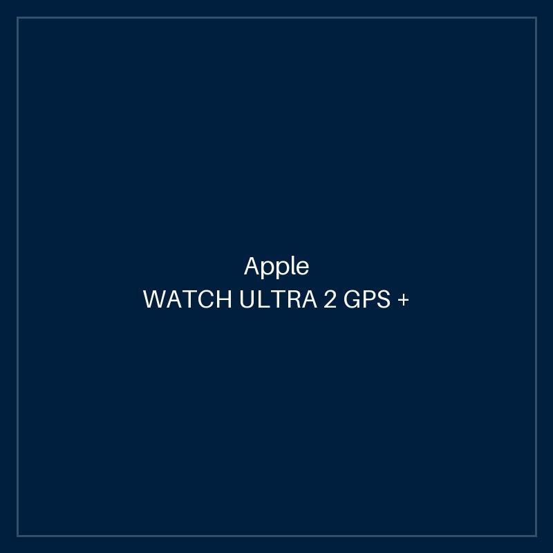 APPLE WATCH ULTRA 2 GPS + CELLULAR, 49MM TITANIUM CASE WITH INDIGO ALPINE LOOP - SMALL