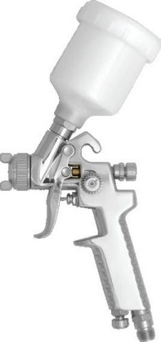 Spray gun with fluid cup