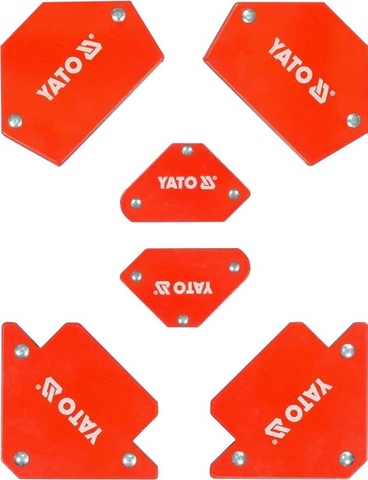 Welding magnet holder set