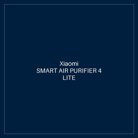 XIAOMI SMART AIR PURIFIER 4 LITE FILTER