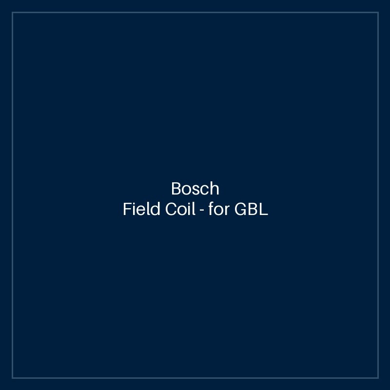 Bosch Field Coil — for GBL 620