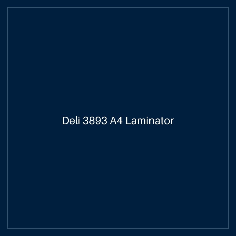 Deli 3893 A4 Laminator
