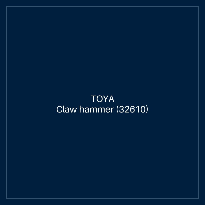 Claw hammer